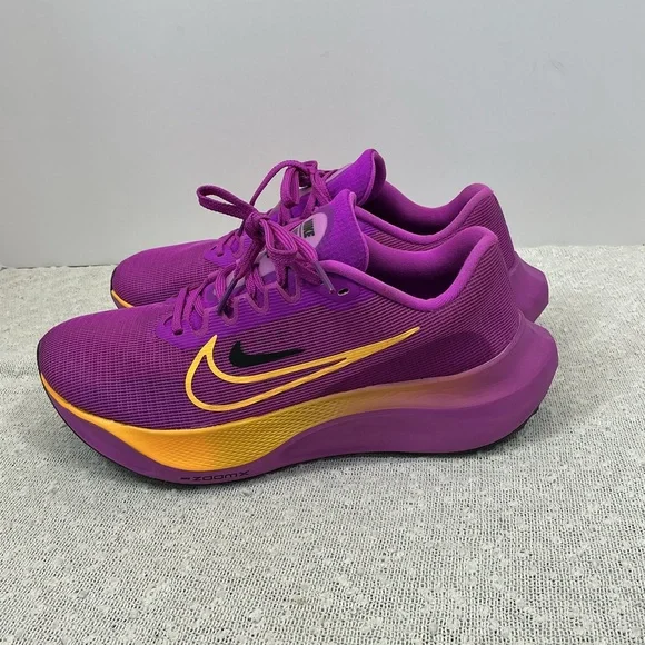 Nike Zoom Fly 5 Low Sneakers Running Shoes Hyper Violet Purple Women's size 10 - Picture 6 of 9